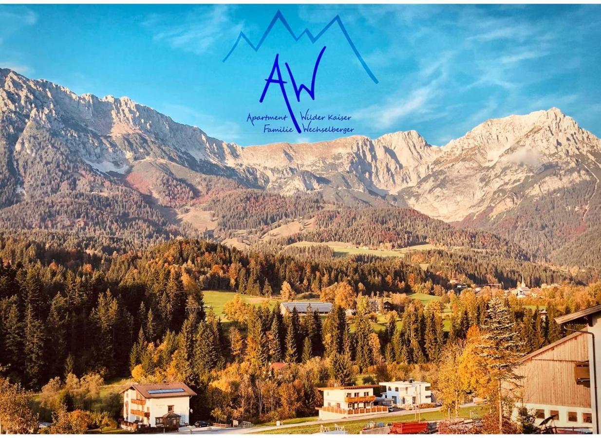 Aw - Apartment Wilder Kaiser Scheffau am Wilden Kaiser Exterior photo
